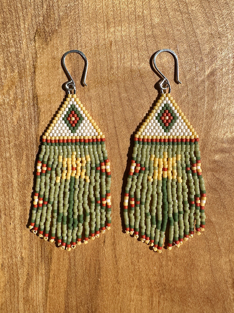 Ariel Hill artwork 'ARNICA EARRINGS' at Canada House Gallery