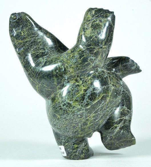 Isaccie Petaulassie artwork 'DANCING BEAR' at Canada House Gallery
