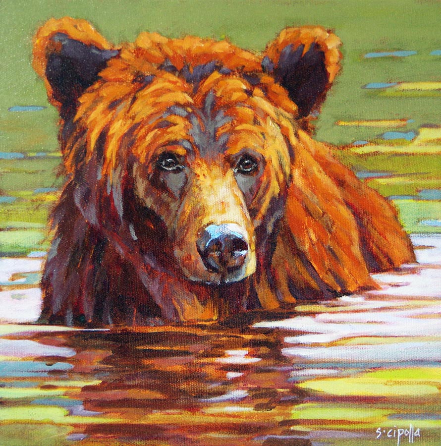 Susie Cipolla artwork 'BETWEEN TWO SHORES' at Canada House Gallery