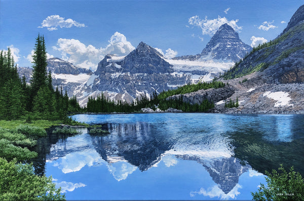 Jean Pilch artwork 'WIND RIPPLES' at Canada House Gallery
