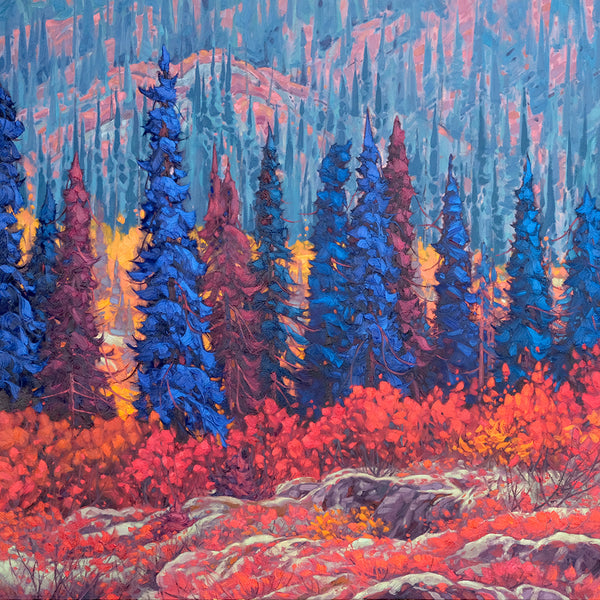 Dominik J Modlinski artwork 'RADIANCE OF AUTUMN' at Canada House Gallery
