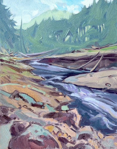 Dominik J Modlinski artwork 'DRIFTWOOD SHORE' at Canada House Gallery