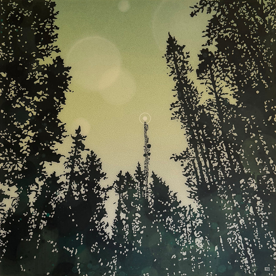 Jeff Sylvester artwork 'RESONANCE' at Canada House Gallery