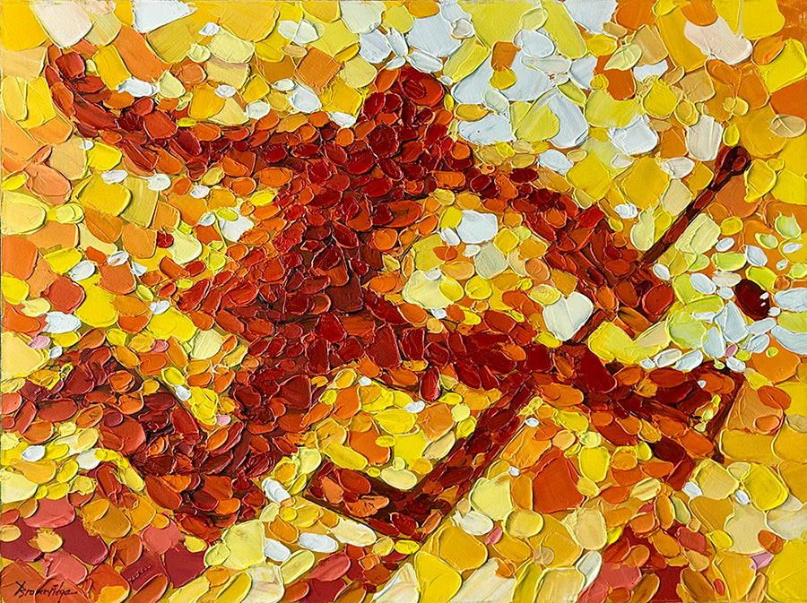 Bill Brownridge artwork 'TOE SAVE' at Canada House Gallery