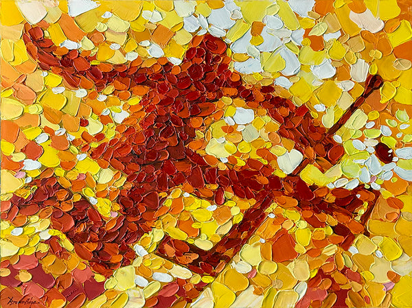 Bill Brownridge artwork 'TOE SAVE' at Canada House Gallery