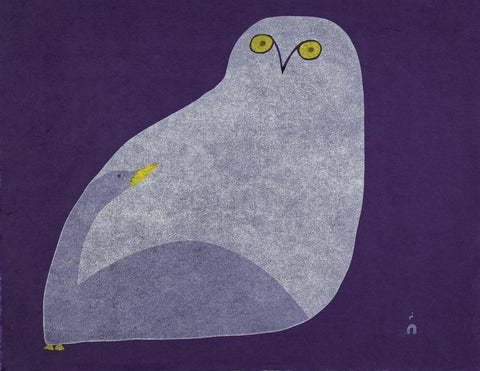 OWL COURTING GOOSE - 700.00