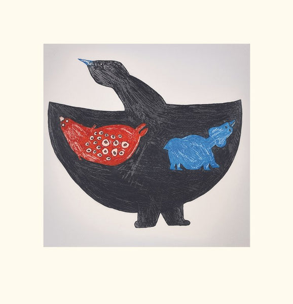 Saimaiyu Akesuk artwork 'THREE ELEMENTS' at Canada House Gallery