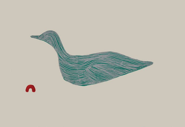 Pauojoungie Saggiak artwork 'GUILLEMOT' at Canada House Gallery