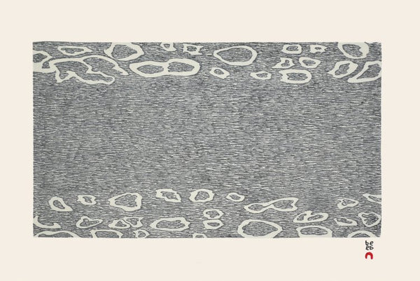 Olooreak Etungat artwork 'NATURAL PATTERN' at Canada House Gallery