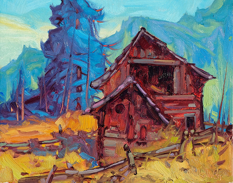 Dominik J Modlinski artwork 'HOMESTEAD ECHO-LUMBY' at Canada House Gallery