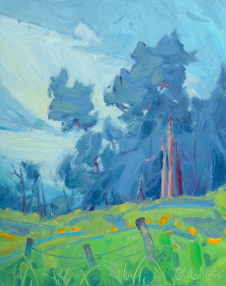 Dominik J Modlinski artwork 'BY THE BEND-LUMBY' at Canada House Gallery