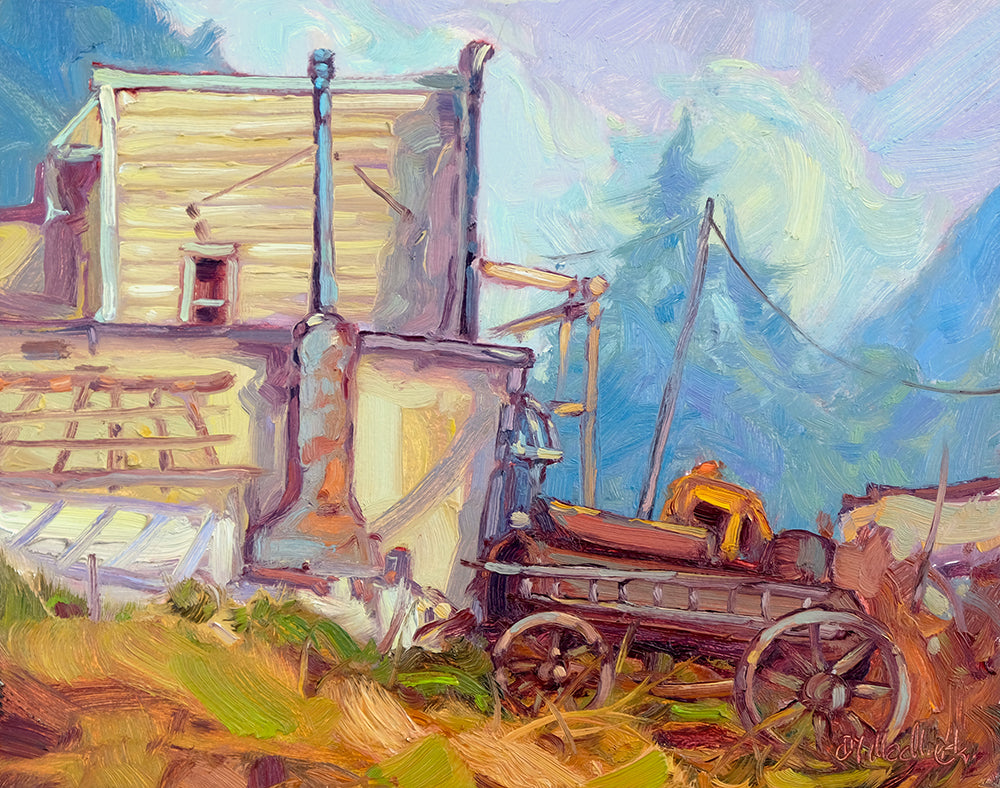 Dominik J Modlinski artwork 'WHISKEY & DUST- YAHK' at Canada House Gallery