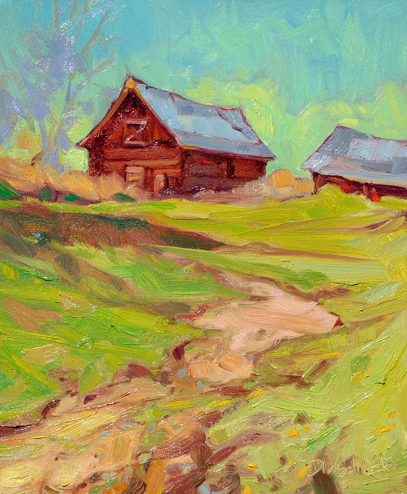 Dominik J Modlinski artwork 'ENDURING ROOTS-CRESTON' at Canada House Gallery