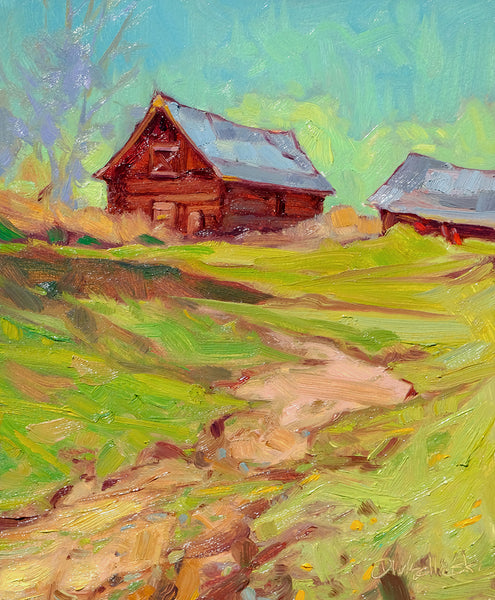 Dominik J Modlinski artwork 'ENDURING ROOTS-CRESTON' at Canada House Gallery