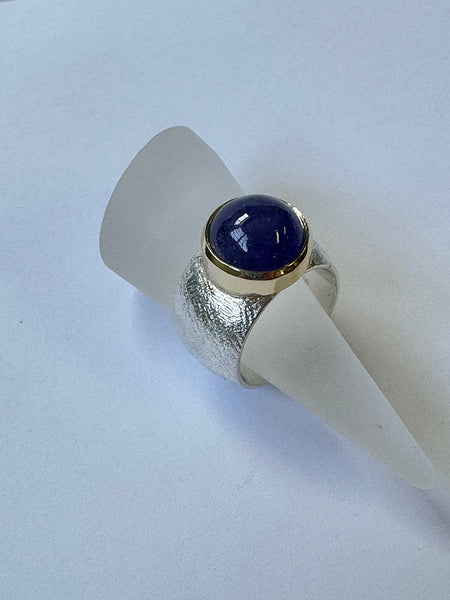 Susan Kun artwork 'TANZANITE RING' at Canada House Gallery