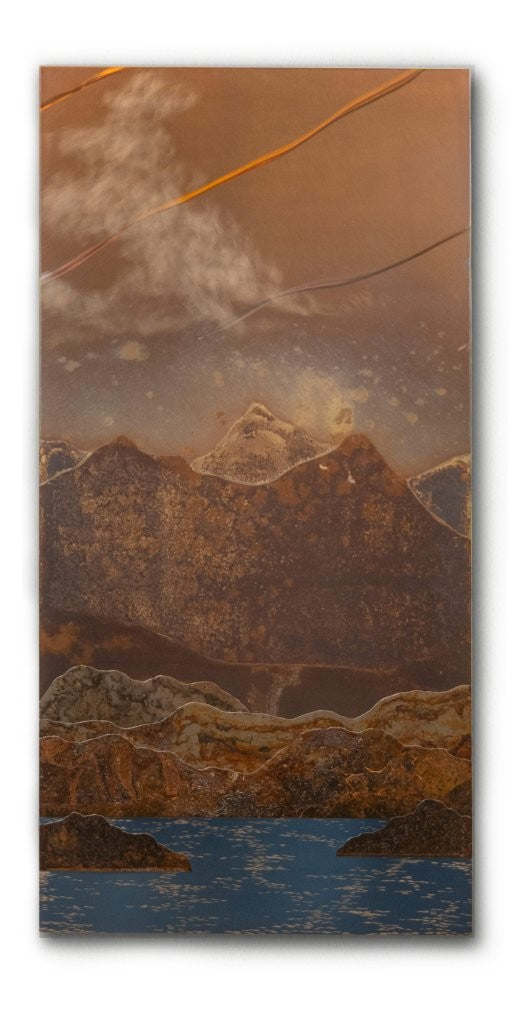 Floyd Elzinga artwork 'MOUNTAIN LAKE #25-266' at Canada House Gallery