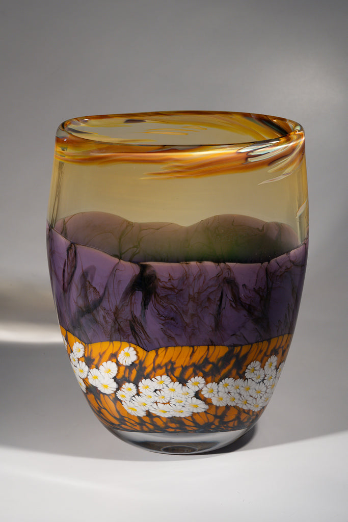 Ryan Bavin artwork 'WILDFLOWER SUMMIT VASE #250620-4' at Canada House Gallery