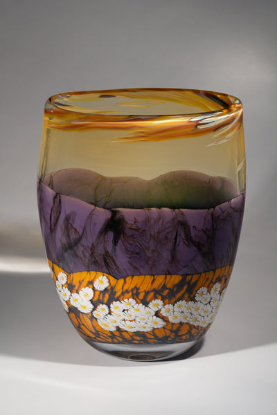 Ryan Bavin artwork 'WILDFLOWER SUMMIT VASE #250620-4' at Canada House Gallery
