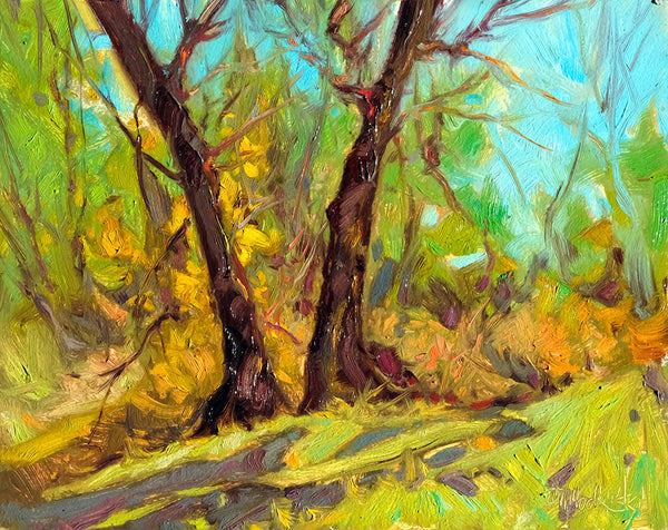 Dominik J Modlinski artwork 'MILK RIVER FLOOD PLAINS' at Canada House Gallery