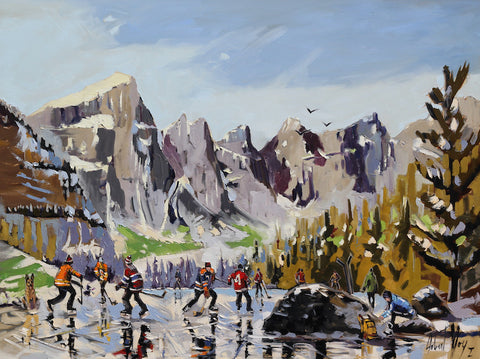 LE LAC LOUISE, JOYAU DU PARC NATIONAL BANFF