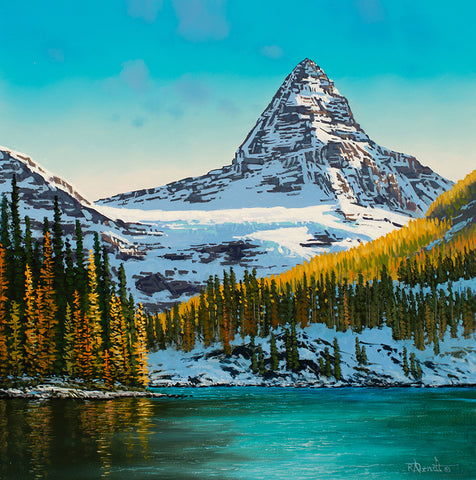 LARCH SEASON AT ASSINIBOINE - on reserve
