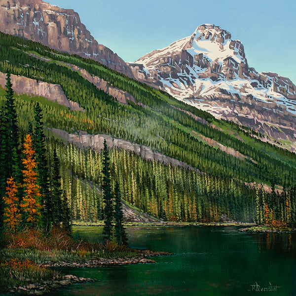 Roger D Arndt artwork 'MOUNT YUKNESS & O'HARA' at Canada House Gallery