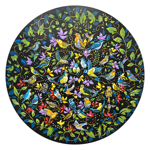 K Neil Swanson artwork 'EDEN SONGS' at Canada House Gallery