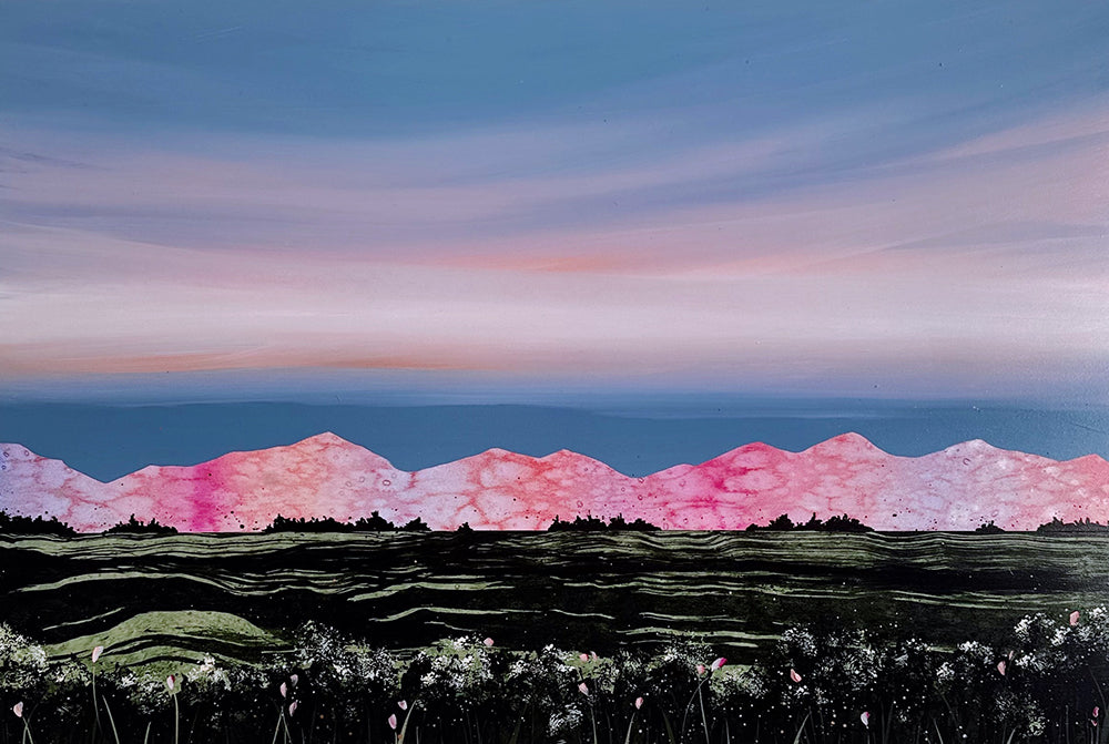 Kerry Langlois artwork 'THE LIGHT WE CARRY' at Canada House Gallery