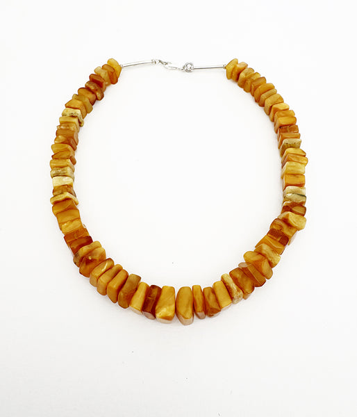 . NESHKA artwork 'AMBER NECKLACE' at Canada House Gallery