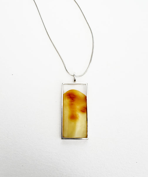 . NESHKA artwork 'AMBER PENDANT' at Canada House Gallery