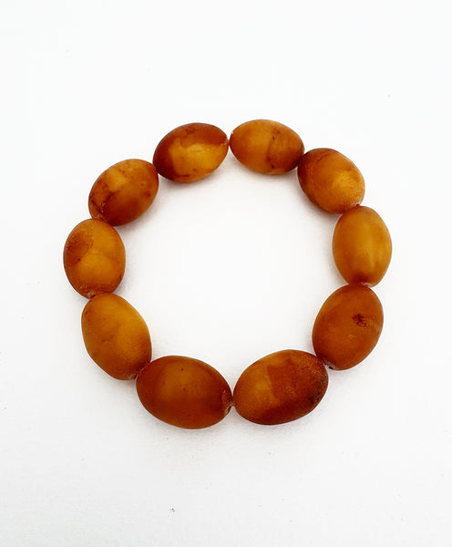 . NESHKA artwork 'ANTIQUE AMBER BRACELET' at Canada House Gallery