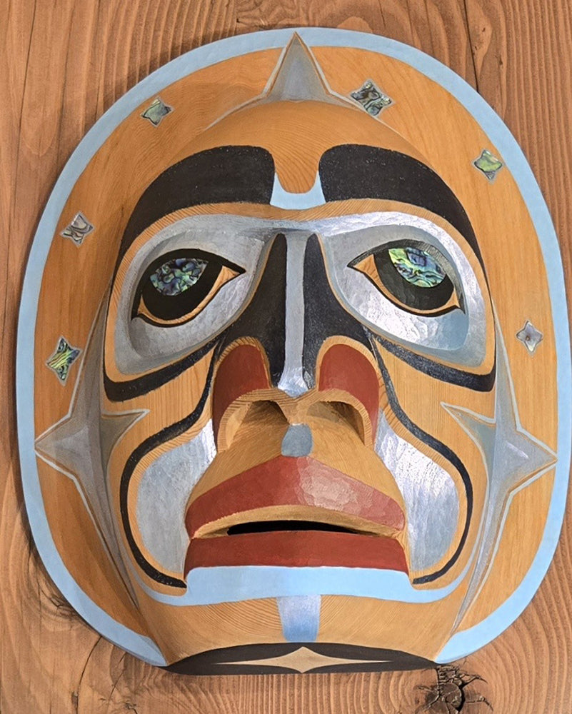 Greg Henderson artwork 'MOON MASK' at Canada House Gallery