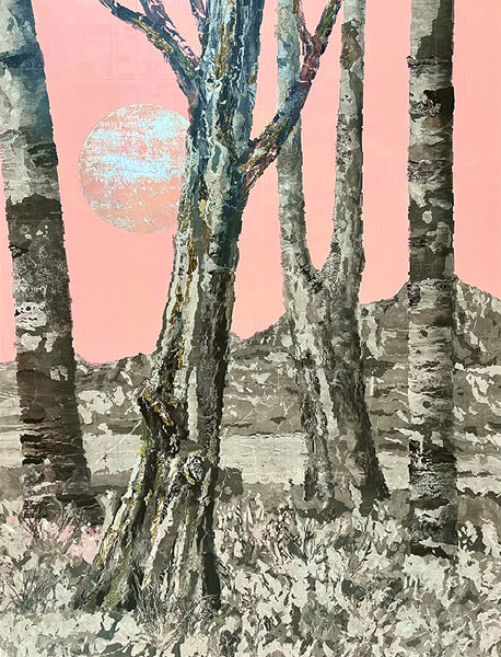 Anastasia Kimmett artwork 'MOON' at Canada House Gallery