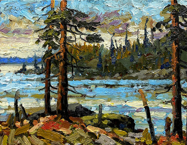 Rod Charlesworth artwork 'EXPRESSION, THE CALL OF THE NORTH' at Canada House Gallery