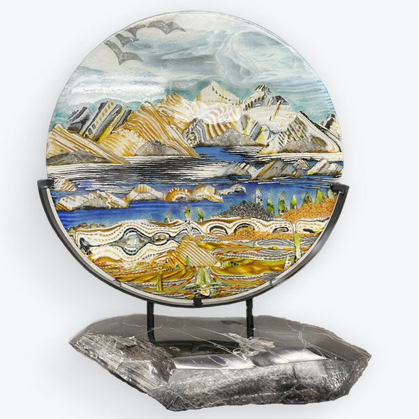 Leslie Rowe-Israelson artwork 'AUTUMN BREEZE' at Canada House Gallery