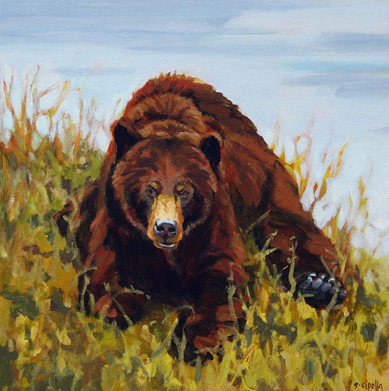 Susie Cipolla artwork 'CRY ME A RIVER' at Canada House Gallery