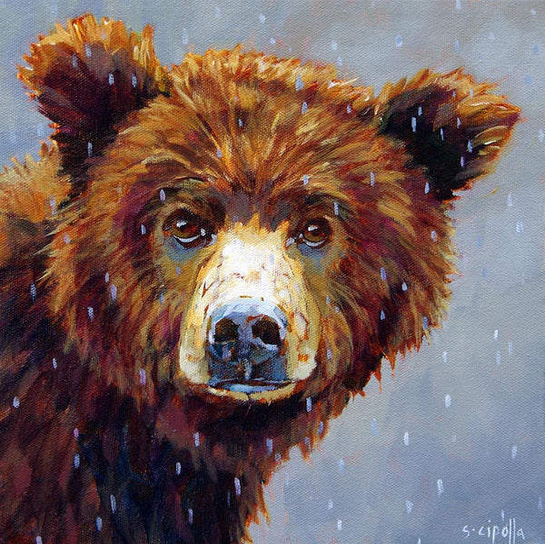 Susie Cipolla artwork 'PLAYIN' IN THE RAIN' at Canada House Gallery