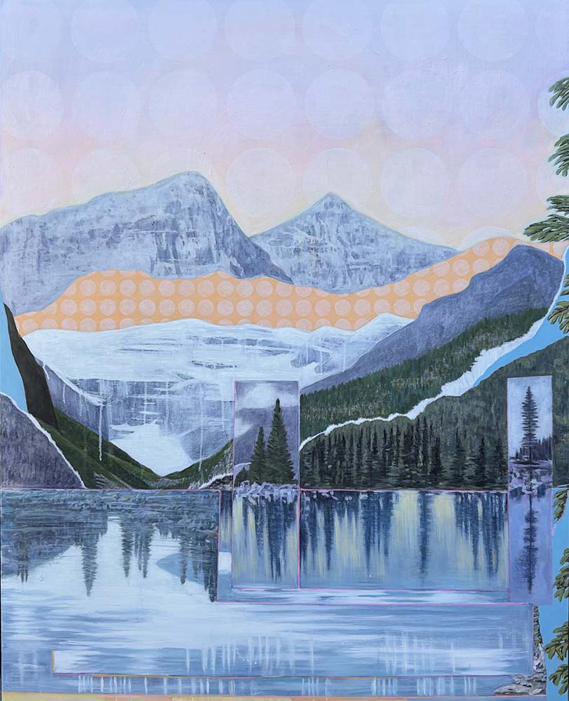 Sarah Martin artwork 'FROM THE HERE TO NOW' at Canada House Gallery