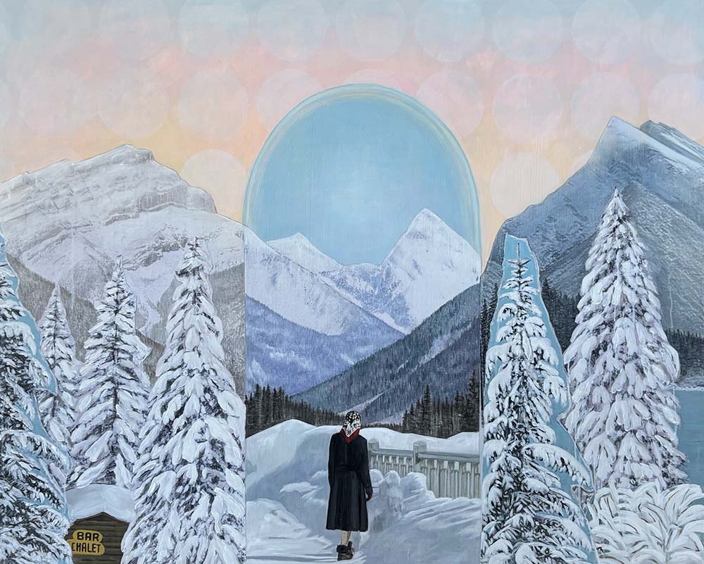 Sarah Martin artwork 'TAKE ME HOME' at Canada House Gallery