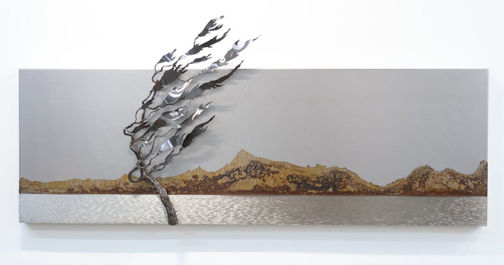 Floyd Elzinga artwork 'WINDSWEPT HARBOUR 25-427' at Canada House Gallery