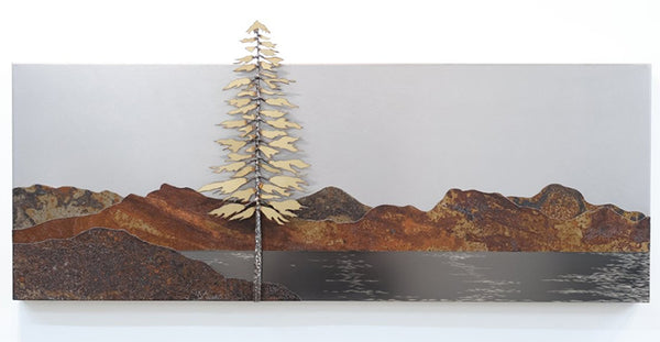 Floyd Elzinga artwork 'DARK LAKE 25-429' at Canada House Gallery