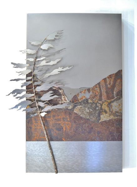 Floyd Elzinga artwork 'GLACIAL LAKE 25-418' at Canada House Gallery