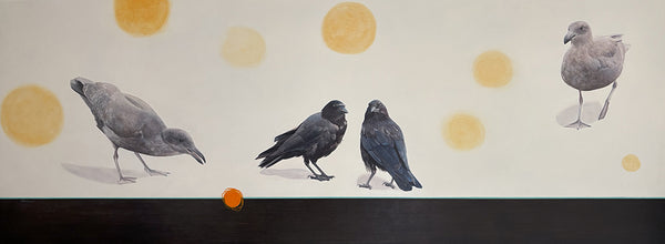 Nikol Haskova artwork 'FLUID' at Canada House Gallery