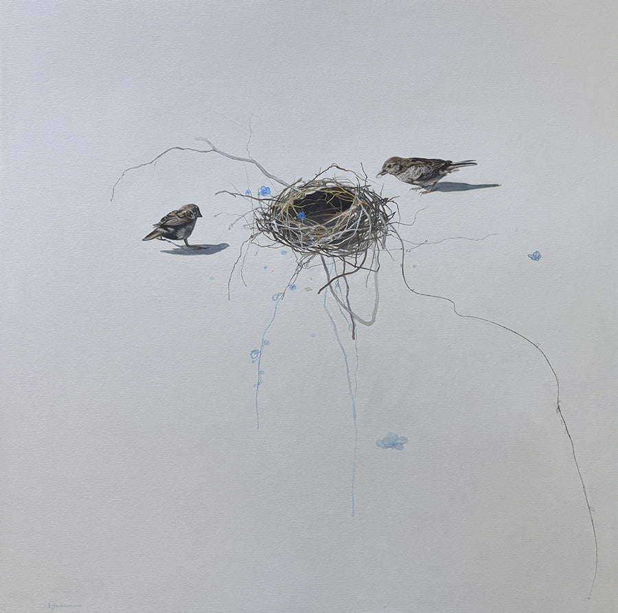 Nikol Haskova artwork 'WOVEN' at Canada House Gallery