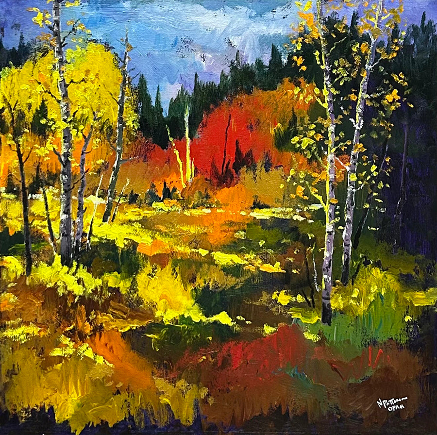 Neil Patterson artwork 'COLOURFUL NOTE' at Canada House Gallery