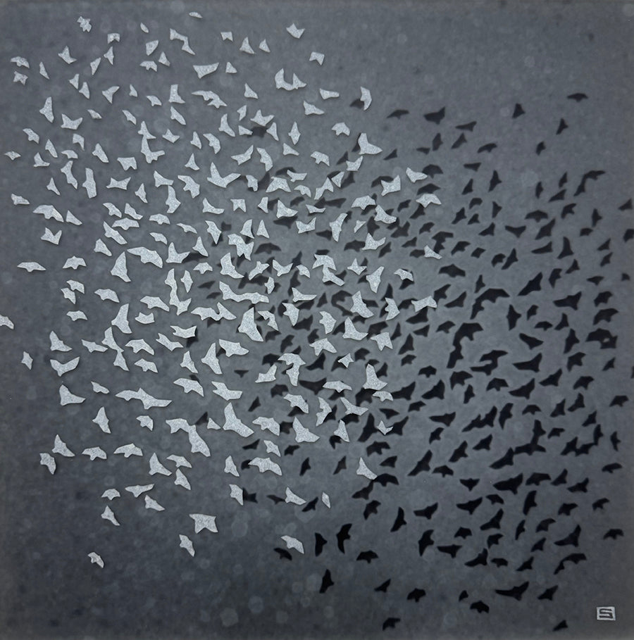 Jeff Sylvester artwork 'EVER CHANGING PATTERNS 1' at Canada House Gallery