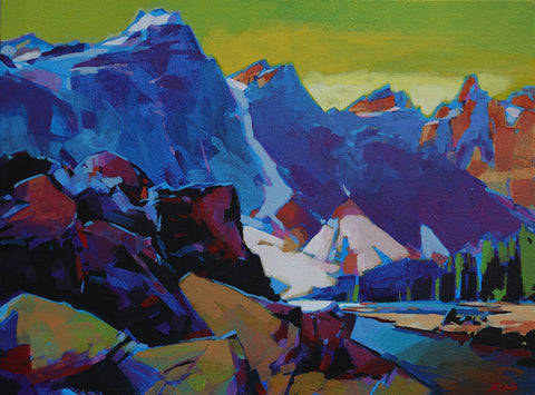 THE MONARCHS MARCH - MORAINE LAKE