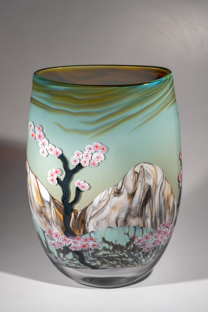 Ryan Bavin artwork 'BLOSSOMING SUMMIT #251118-1' at Canada House Gallery