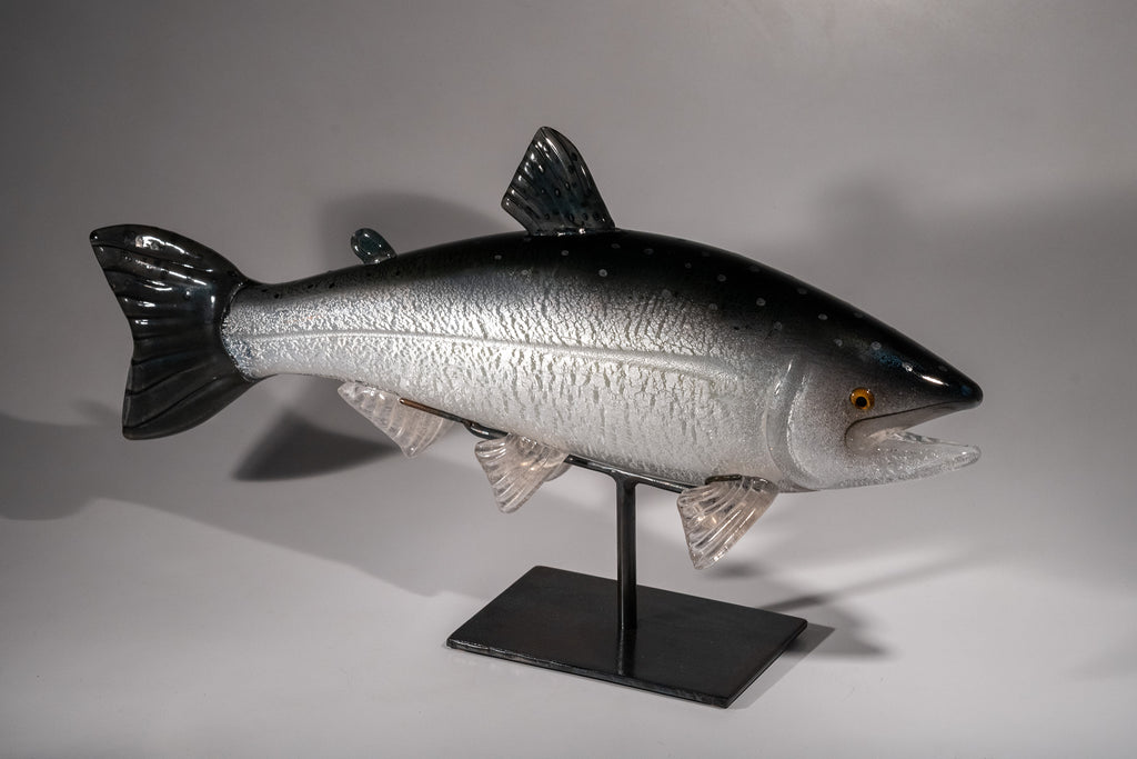 Ryan Bavin artwork 'COHO SALMON #251112-5' at Canada House Gallery