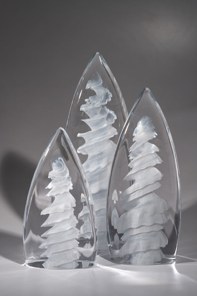 Ryan Bavin artwork 'SNOW GHOST TRIO #251117-1' at Canada House Gallery